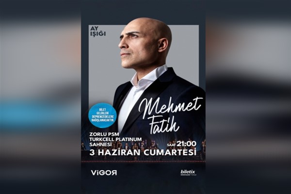 Mehmet Fatih’ten ‘’Ay Işığı’’ konseri