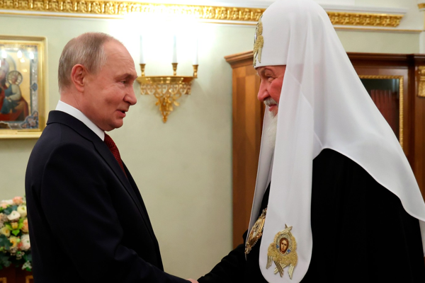 Putin, Rus Ortodoks Kilisesi Patriği Kirill ile görüştü 