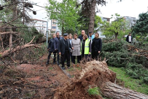 Gaziantep’te süper hücre sonrası çalışmalar sürüyor