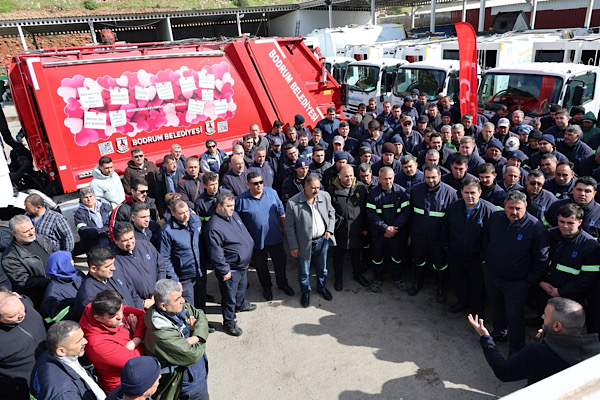 Bodrum’da temizlik personeline araç ve ekipman eğitimi verildi