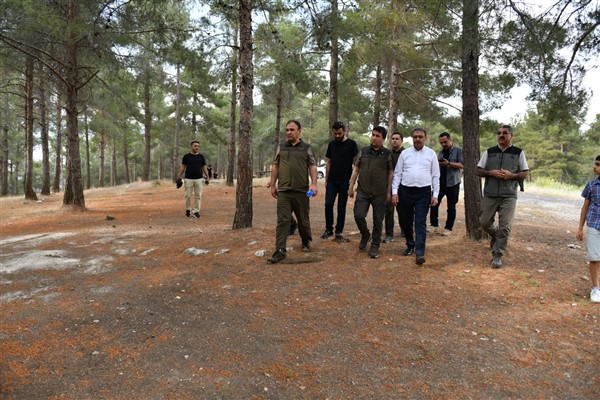 Şanlıurfa Valisi Şıldak, Atatürk Ormanını ziyaret etti