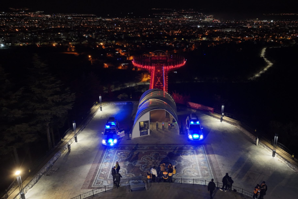 Kirazlıdere cam seyir terasında farkındalık çalışması
