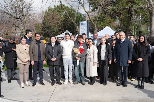 Mattia Ahmet Minguzzi Kaykay Parkı hizmete açıldı