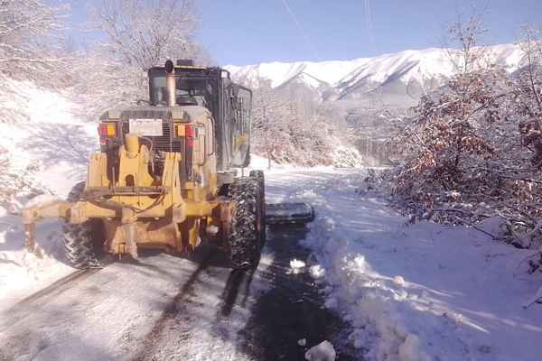 Bursa'da, 280 mahalle yolu ulaşıma açıldı
