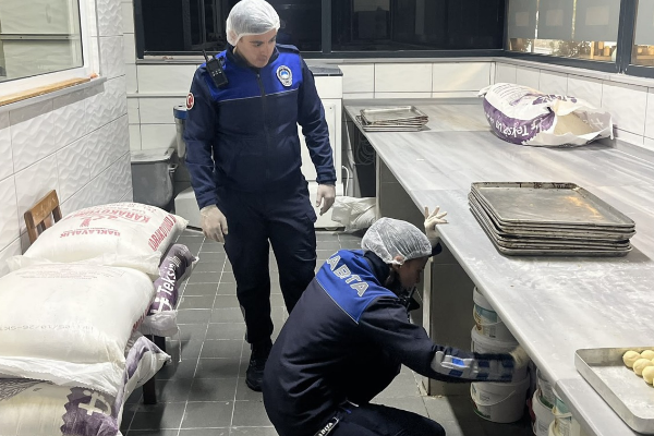 Marmaris'te fırınlara denetim uygulamasında 1 cezai işlem yapıldı