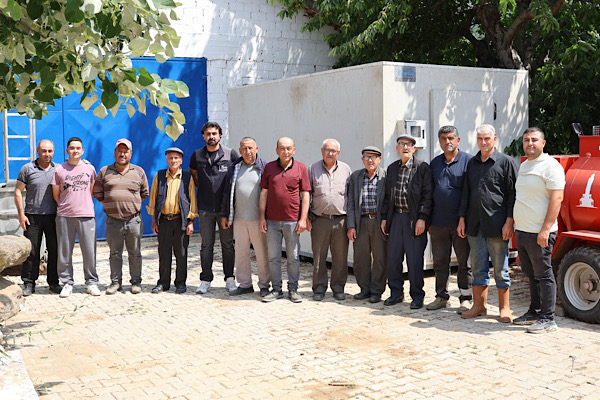  Tekke Mahallesi'ndeki üreticilere soğuk hava deposu desteği
