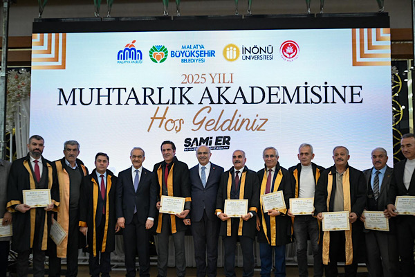 Malatya’da Muhtarlar Akademisi Eğitimi düzenlendi