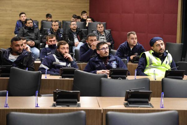 Kütahya'da belediye personeline Trafik Eğitimi verildi