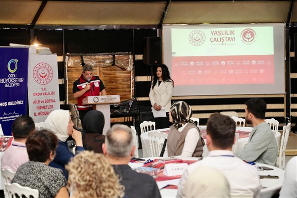 Ordu'da İl Yaşlılık Çalıştayı gerçekleştirildi