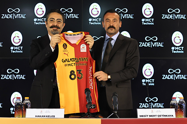 Galatasaray MCT Technic Erkek Basketbol Takımı’na Zade Vital desteği