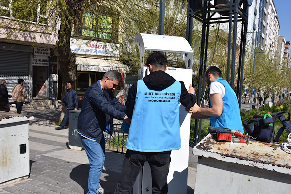 Siirt’te erişilebilirlik hizmetleri kapsamında şarj istasyonları kuruldu