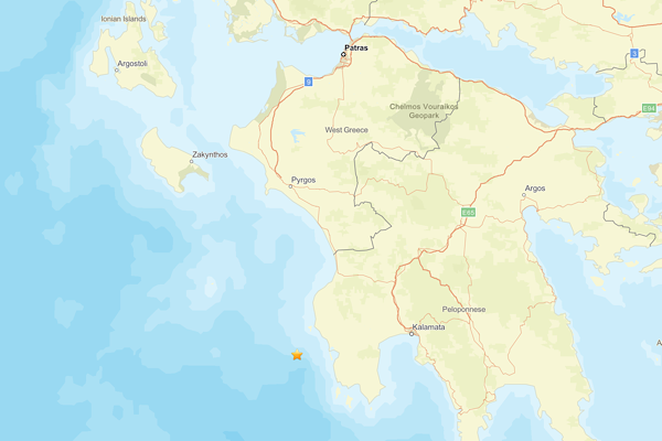 Yunanistan’da deprem