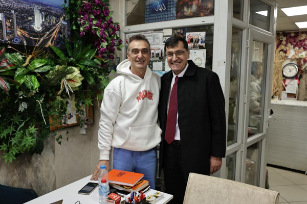 Başkan Kahveci, esnaf ve vatandaşlarla buluştu