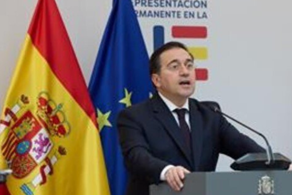 İspanya Dışişleri Bakanı Albares,  Irak Dışişleri Bakanı Hussein ile görüştü