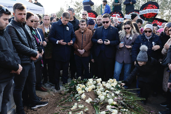Başkan Tugay, Gülşah Durbay'ın cenaze törenine katıldı