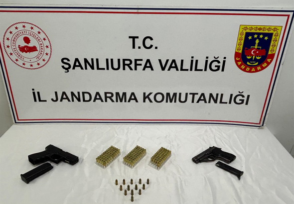 Şanlıurfa'da “Yasa Dışı ve Ruhsatsız Silahlanmayla Mücadele” kapsamında operasyon