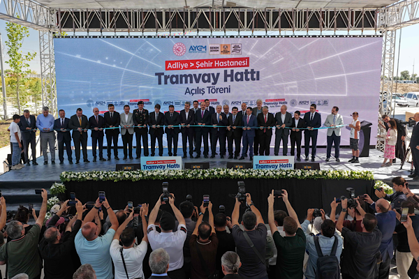 Konya’da Adliye-Şehir Hastanesi Tramvay Hattı açıldı