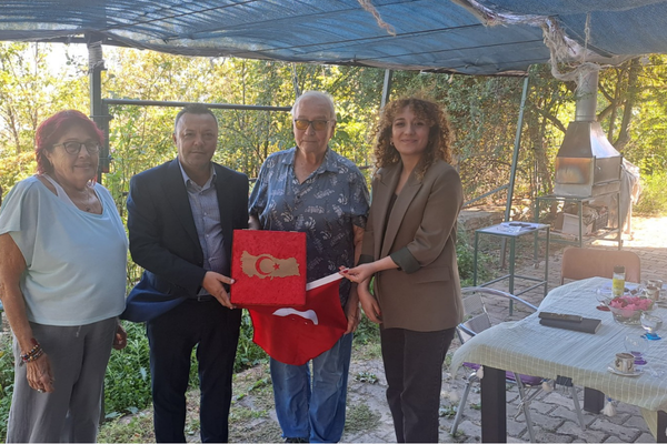 İzmit Belediyesinden Kıbrıs gazilerine ziyaret