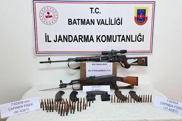 Batman’da kaçak silah operasyonu