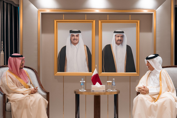 Al Muraikhi, Suudi Arabistan Büyükelçisi El Suud'un güven mektubunu aldı