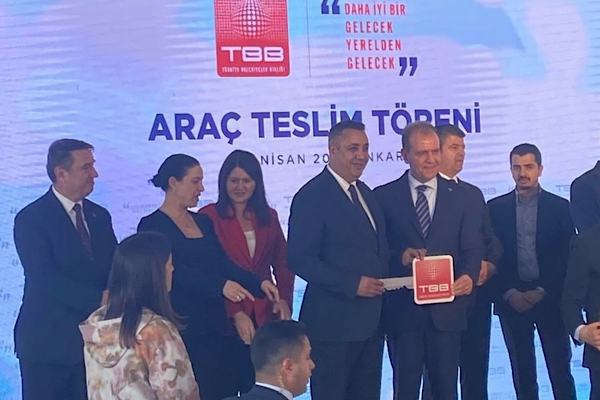 Gümüşhane'ye vidanjör hibesi