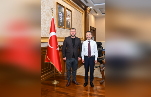 MHP Kocaeli İl Başkan Yardımcısı Özkanlı, Vali Aktaş'ı ziyaret etti