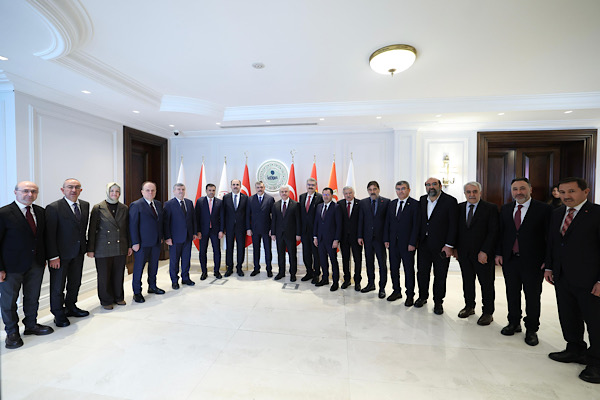 Konya protokolünden İçişleri Bakanı Çiftçi’ye ziyaret