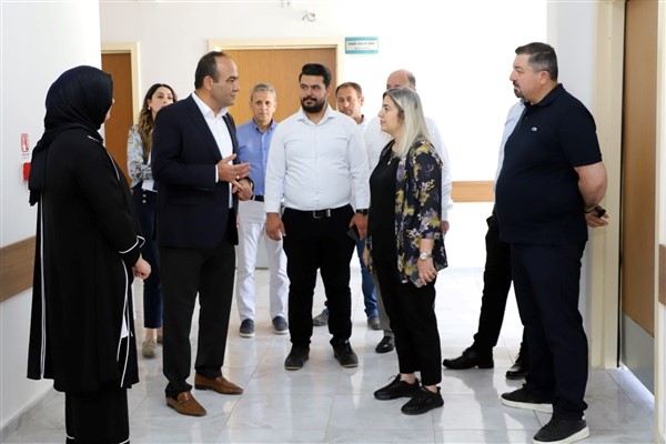 Şanlıurfa İl Sağlık Müdürü Berk, Bozova'da 