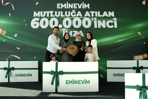 Eminevim’den 600 bininci teslimatla tarihi rekor  