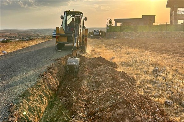 Kuyular Küme Evleri'ne içme suyu hattı döşendi 