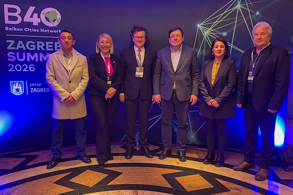 Başkan Erkek, Zagreb’de düzenlenen zirveye katıldı