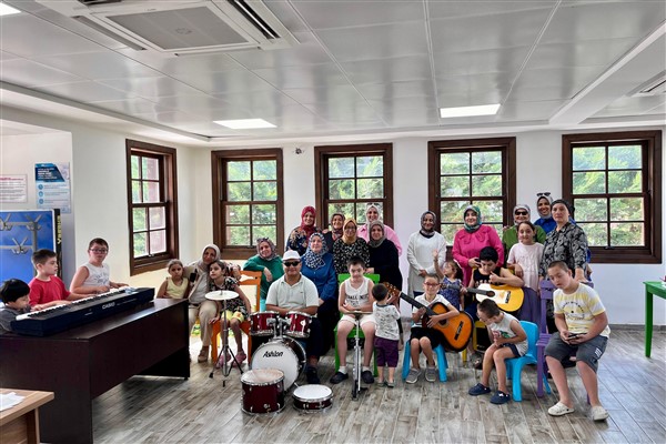 Samsun'da özel gereksinimli çocuklar için düzenlenen yaz okulları sona erdi