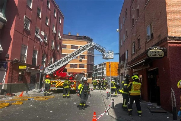 Madrid'de barda meydana gelen patlamada 25 kişi yaralandı