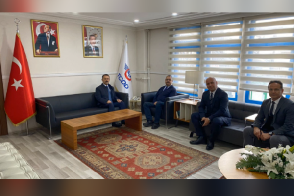 Aktaş'tan İzmit YHT Gar Müdürlüğü ve Köseköy Lojistik Müdürlüğüne ziyaret