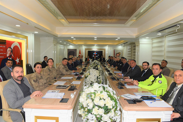 Batman'da Okul Güvenliği Toplantısı düzenlendi