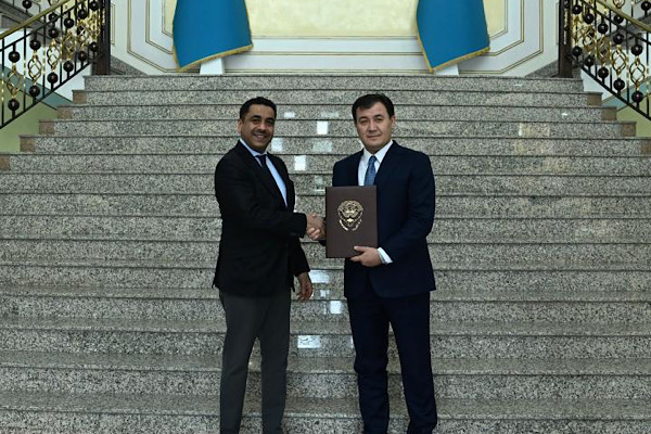 Kazakistan Dışişleri Bakan Yardımcısı Bakayev, Ghunaiman ile görüştü