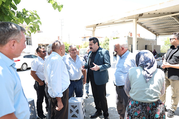 Başkan Ertemur, Belenardıç Mahallesi’ni ziyaret etti