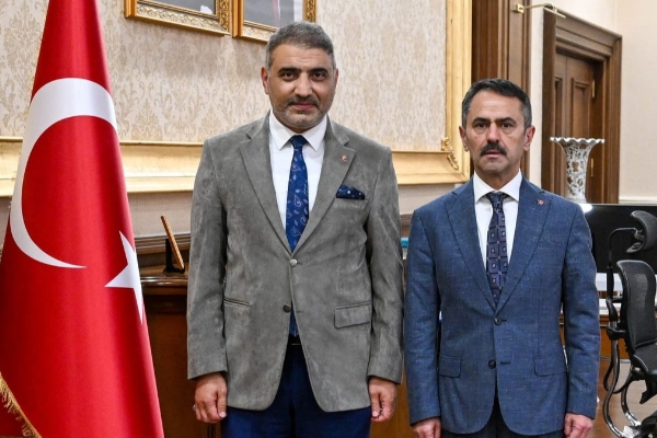 MTA Marmara Bölge Müdürü Ekmekyapar’dan Vali Aktaş’a ziyaret