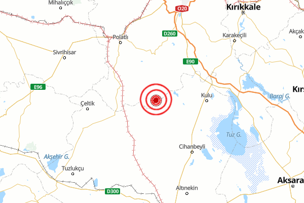 Ankara'da deprem