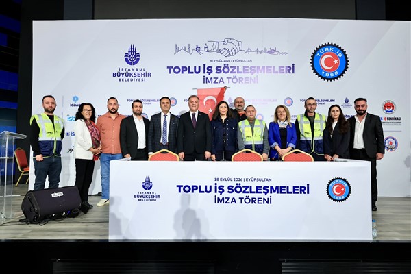 İBB iştirakleri ile TÜRK-İŞ’e bağlı sendikalar arasında toplu iş sözleşmesi imzalandı