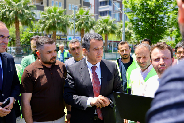 Samsun’da İsmet İnönü Bulvarı’nda trafik düzenleme çalışması başlatıldı